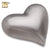 K601  Brushed Pewter, Heart